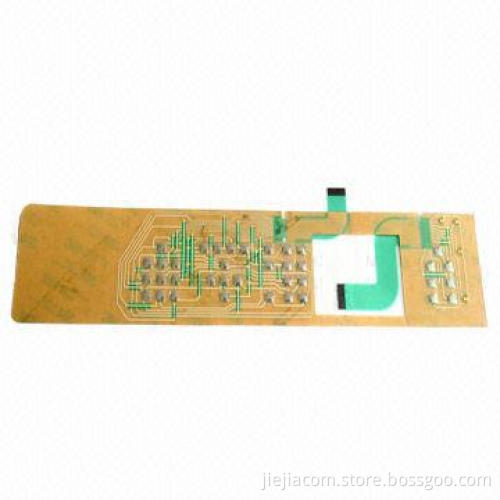 PET Circuit Replace PCB with 0.125mm Thickness, 0.5-10Ω Contact Resistance